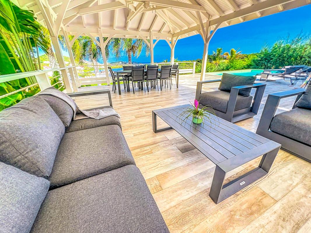 10.Location villa Mont Vernon Saint Martin - Villa Harmony - carbet